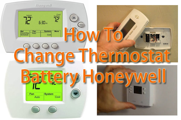 How To Change Thermostat Battery Honeywell