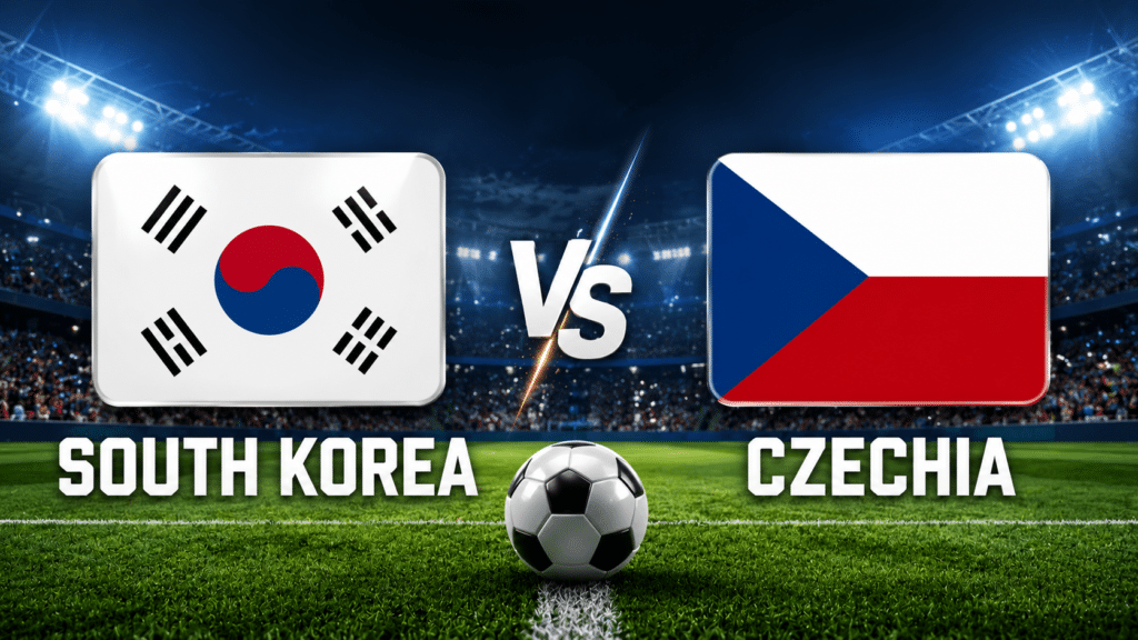 South Korea vs Czechia World Cup 2026