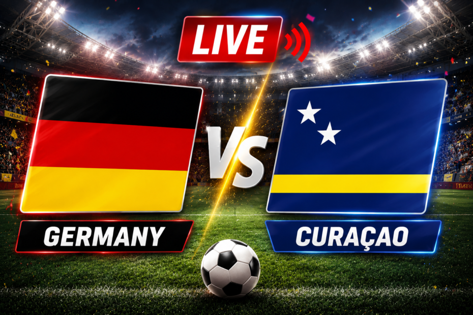 Germany vs Curaçao live