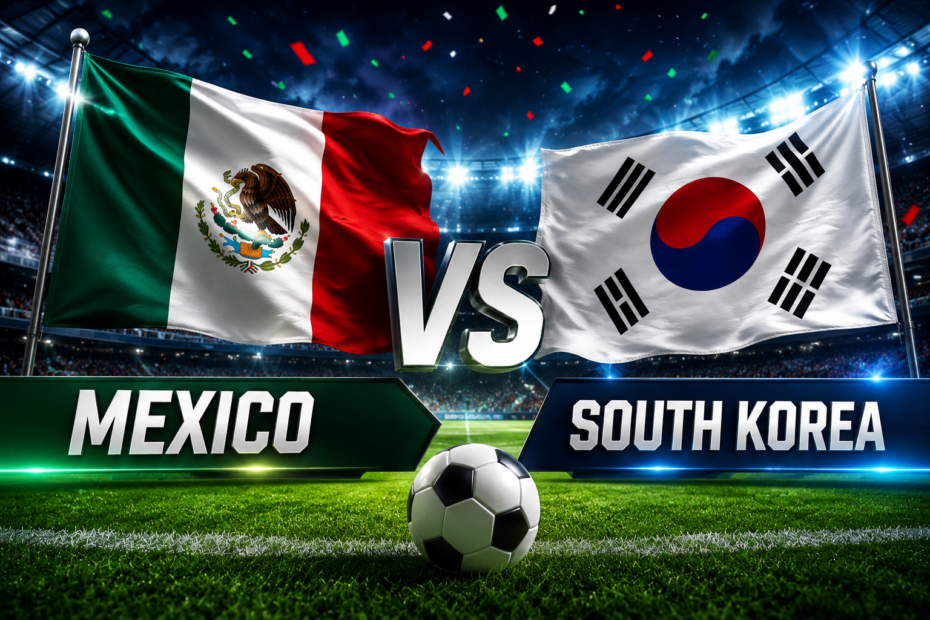 Mexico vs South Korea FIFA World Cup 2026