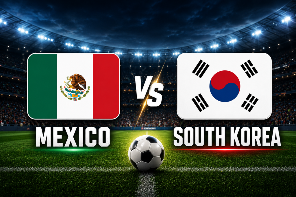 Mexico vs South Korea FIFA World Cup 2026