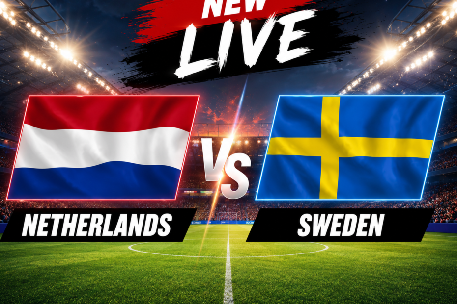 Netherlands vs Sweden FIFA World Cup 2026