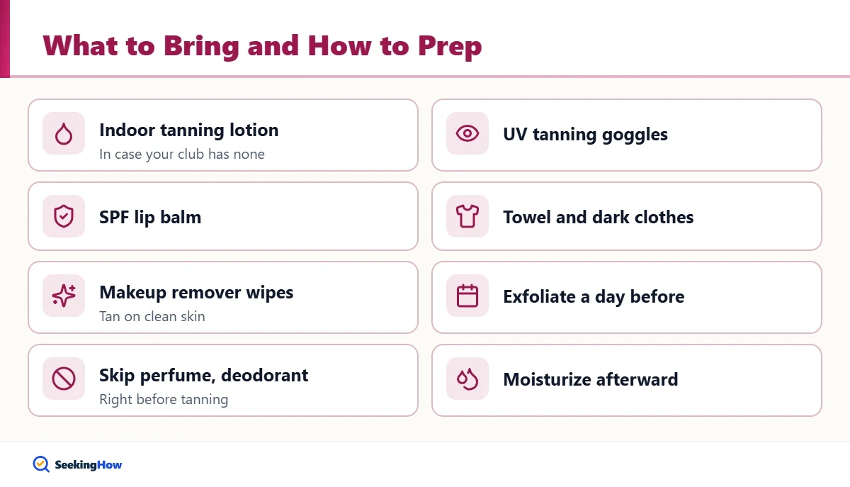 Safety tips for tanning at Planet Fitness