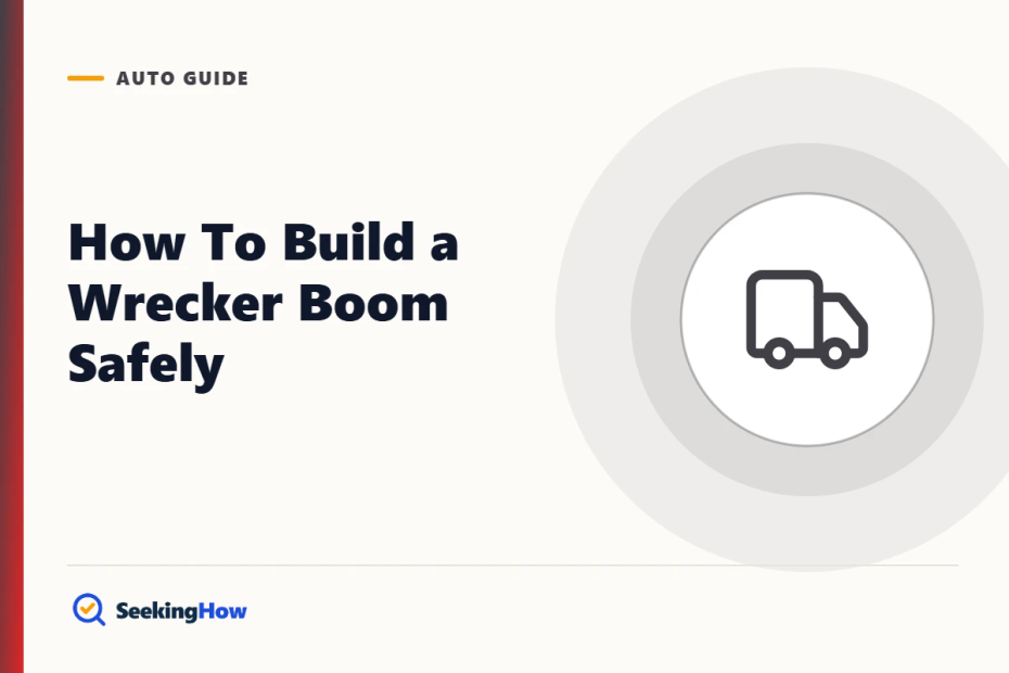 How To Build a Wrecker Boom: Design, Safety and Build Steps