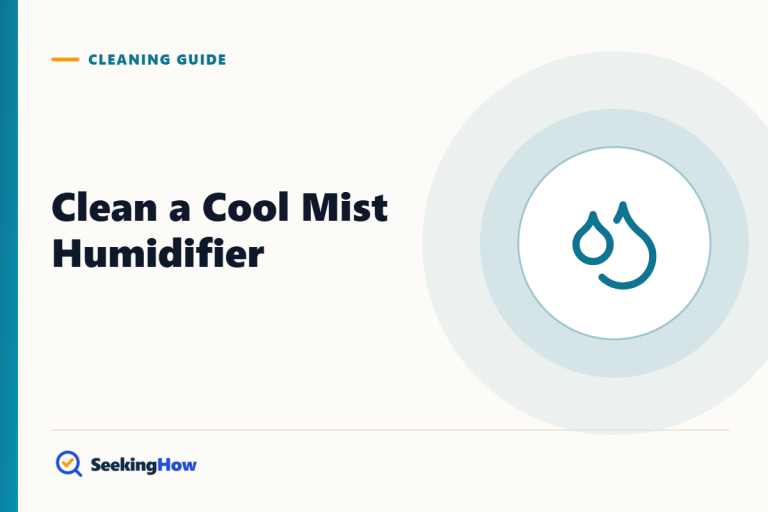 How To Clean a Cool Mist Humidifier With Vinegar