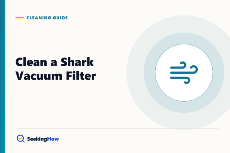 How To Clean a Shark Vacuum Filter (Foam, Felt and HEPA)