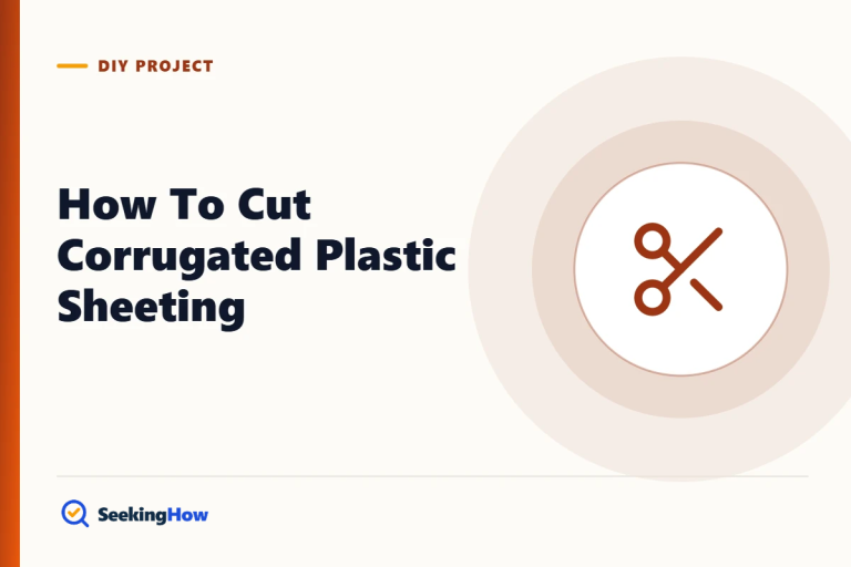 How To Cut Corrugated Plastic Sheeting Cleanly