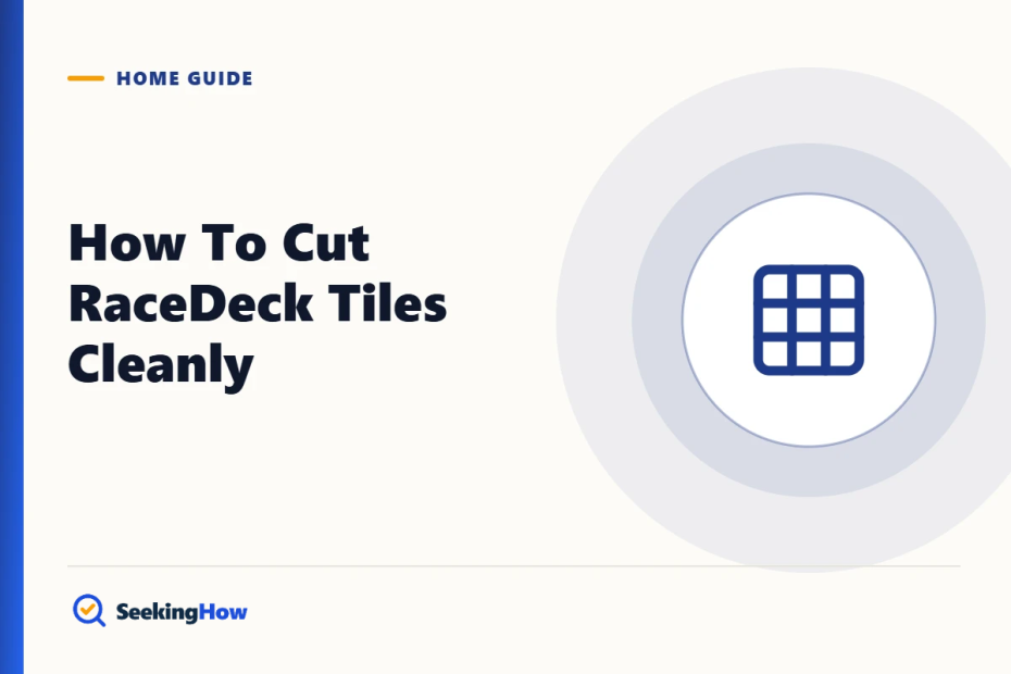 How To Cut RaceDeck Tiles Cleanly: Tools, Layout & Steps