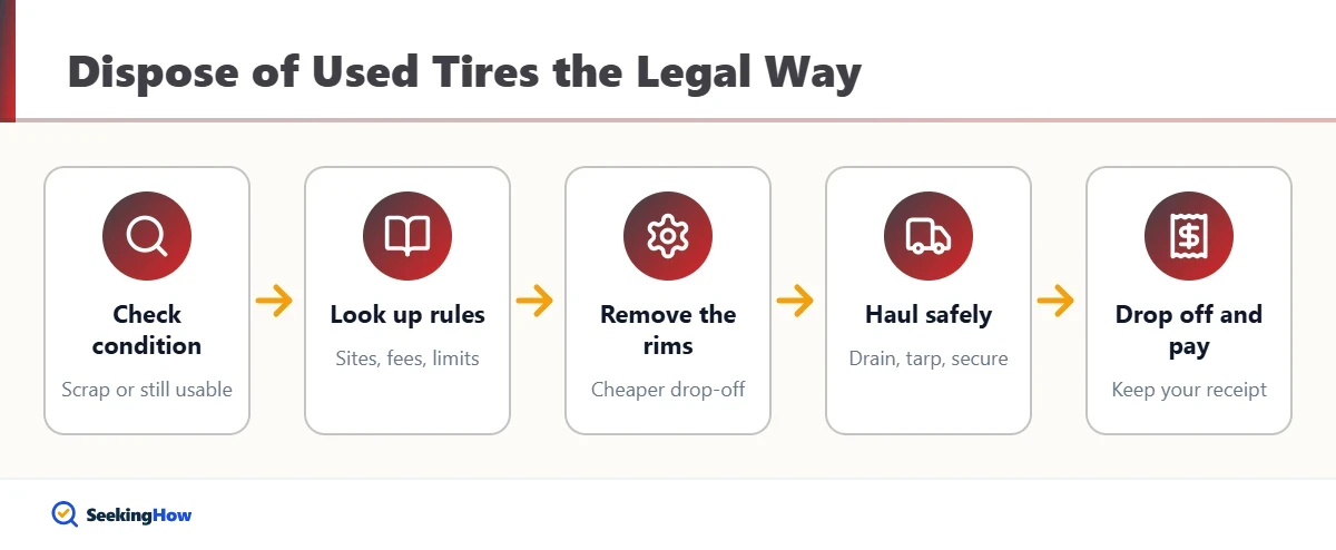How to dispose of used tires overview
