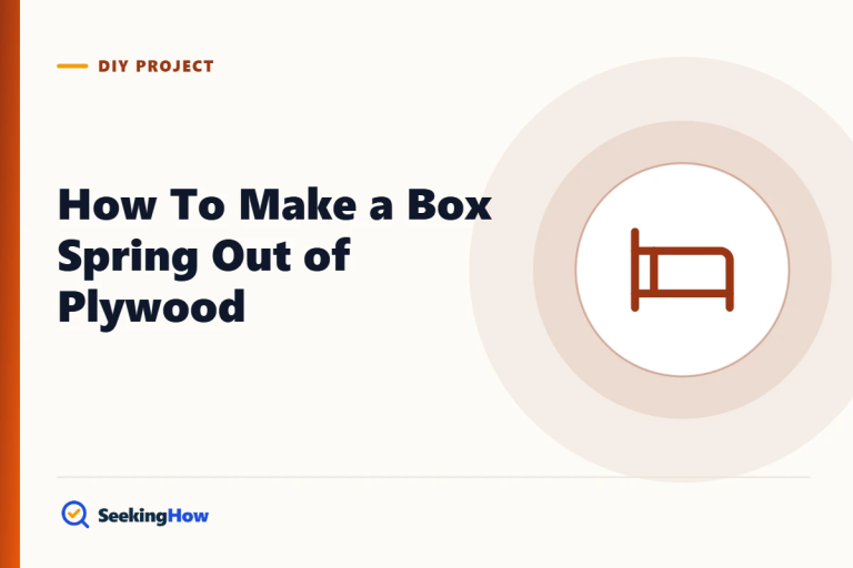 How To Make a Box Spring Out of Plywood: DIY Foundation Guide
