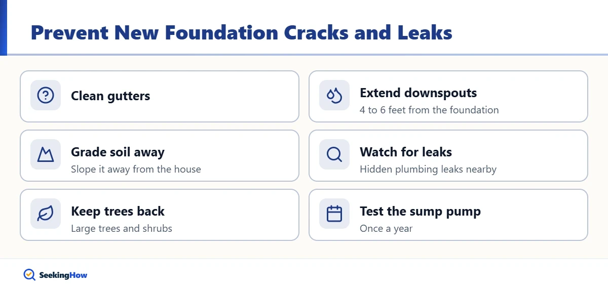 Warning signs that foundation cracks in concrete walls are structural