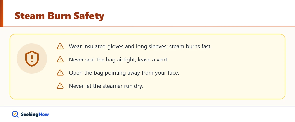 Safety tips when steam bending wood without a steam box