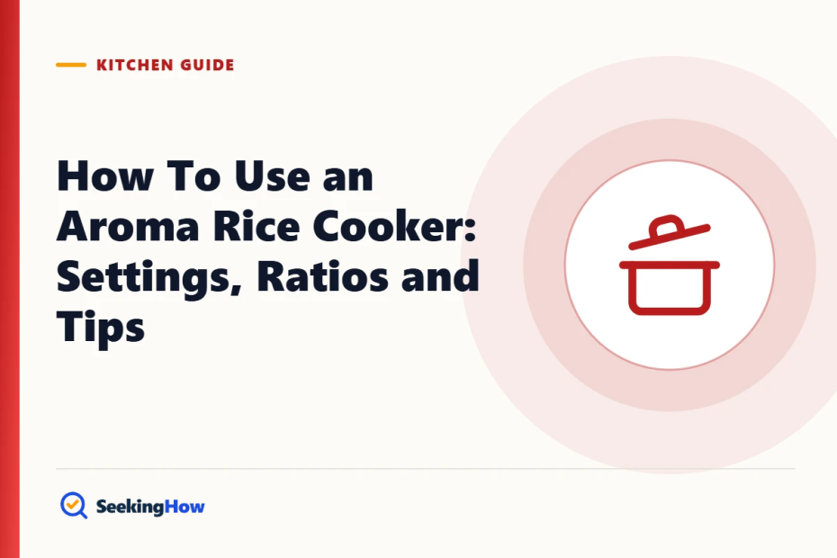How To Use an Aroma Rice Cooker: Settings, Ratios and Tips