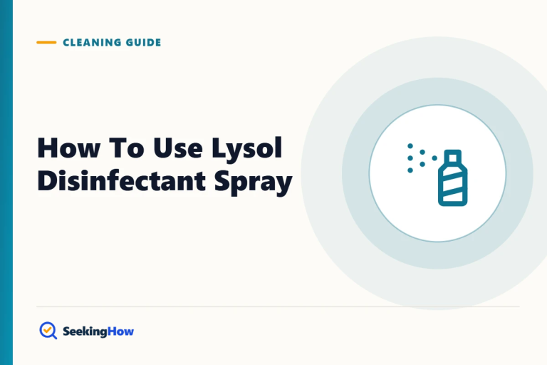 How To Use Lysol Disinfectant Spray the Right Way