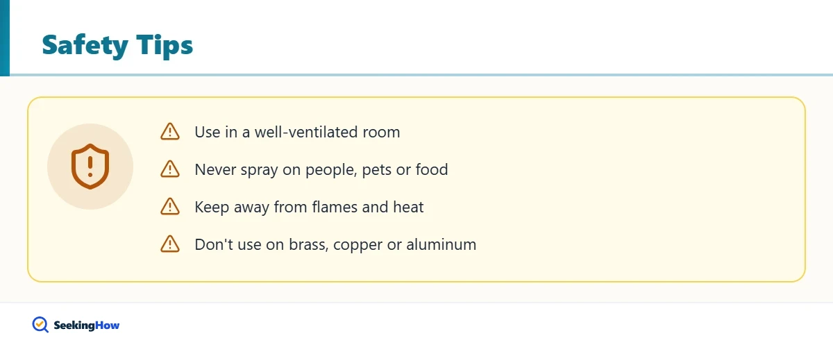 Safety tips for using Lysol disinfectant spray at home