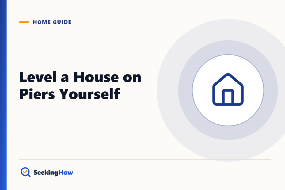 How To Level a House on Piers Yourself (Safely)